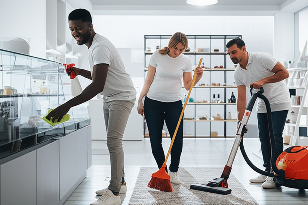Equipe da Serviços Gerais Silva